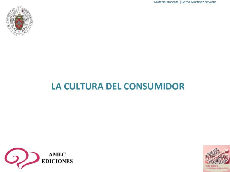 La cultura del consumidor