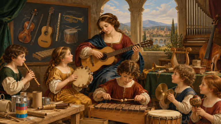 Los instrumentos musicales