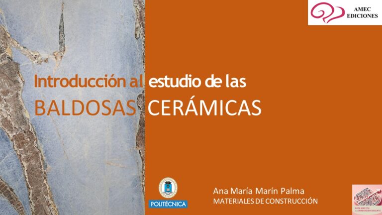 Introducción al estudio de las baldosas cerámicas