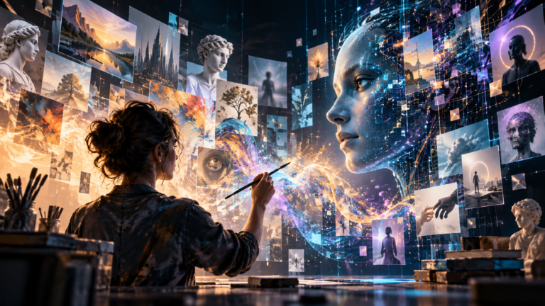 Inteligencia artificial y construcción de imaginarios visuales en la investigación artística contemporánea