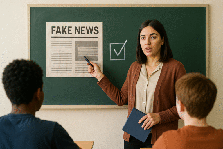 Teaching in the Age of Fake News: A Strategic Framework for Educators