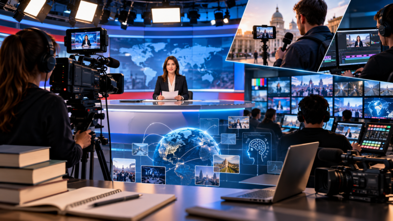 Información televisiva para la formación universitaria. Evolución, tecnologías y competencias para la producción periodística