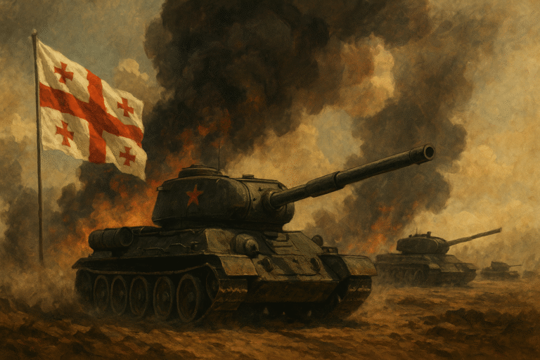 La guerra de Georgia y Rusia de 2008 nos dio las pistas de la nueva política exterior expansionista rusa